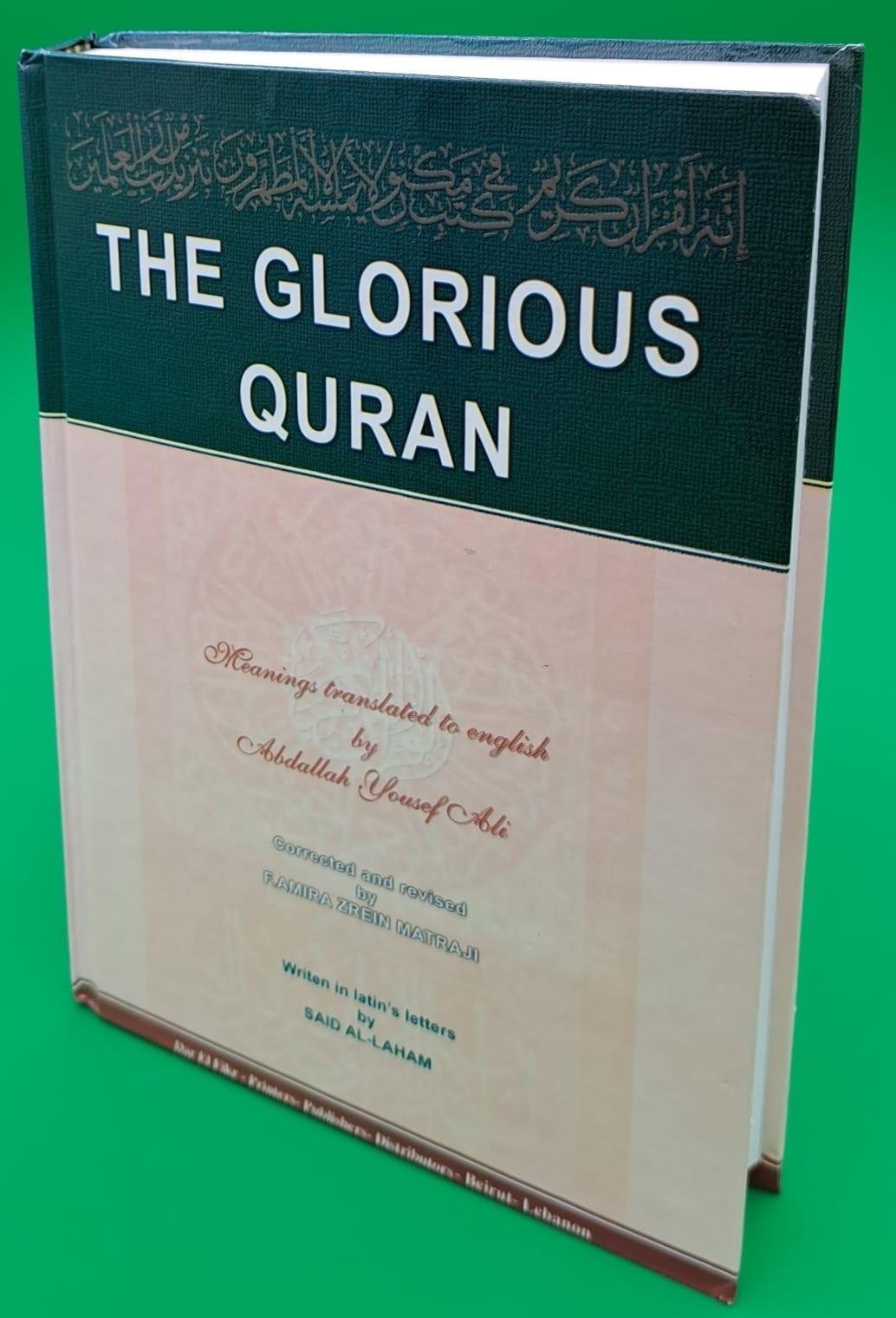 The Holy Quran English Translation  and Transliteration by Abdallah Yousef Ali